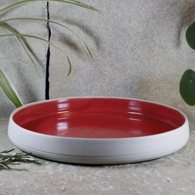 Natura - Plat creux "Coquelicot"
