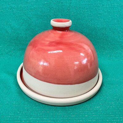 Beurrier cloche Natura Coquelicot