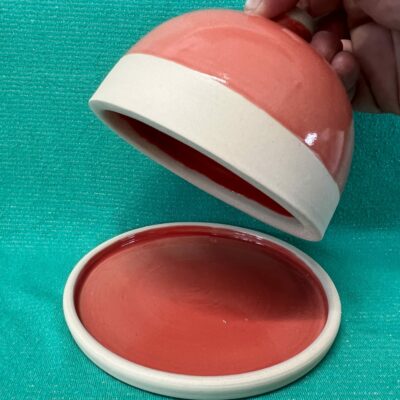 Beurrier cloche Natura Coquelicot – Image 2